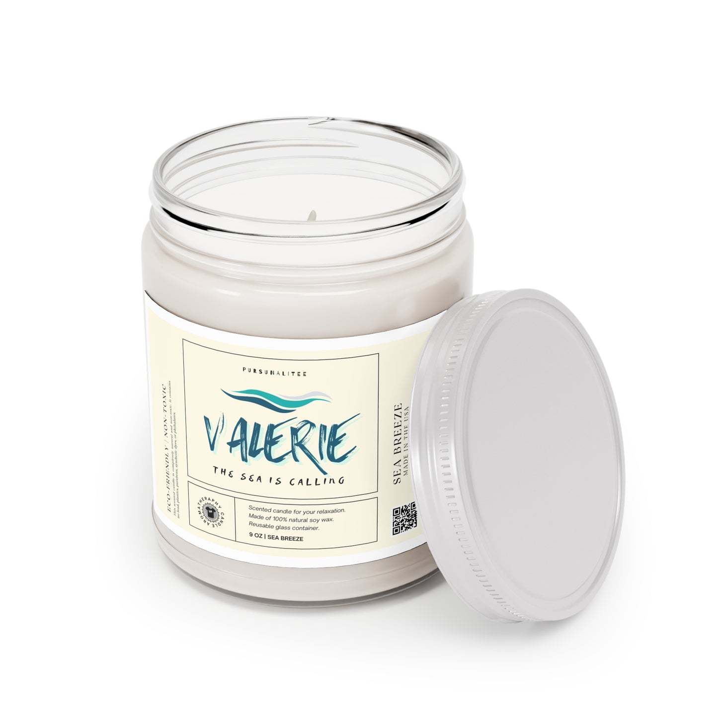 Custom | Sea Breeze: Scented Candles, 9oz