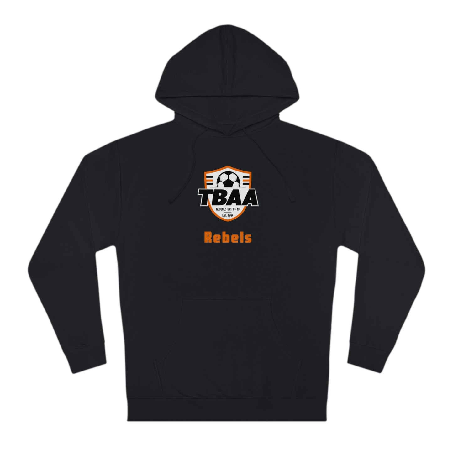 TBAA Rebels Black Camo - Unisex Hooded Sweatshirt