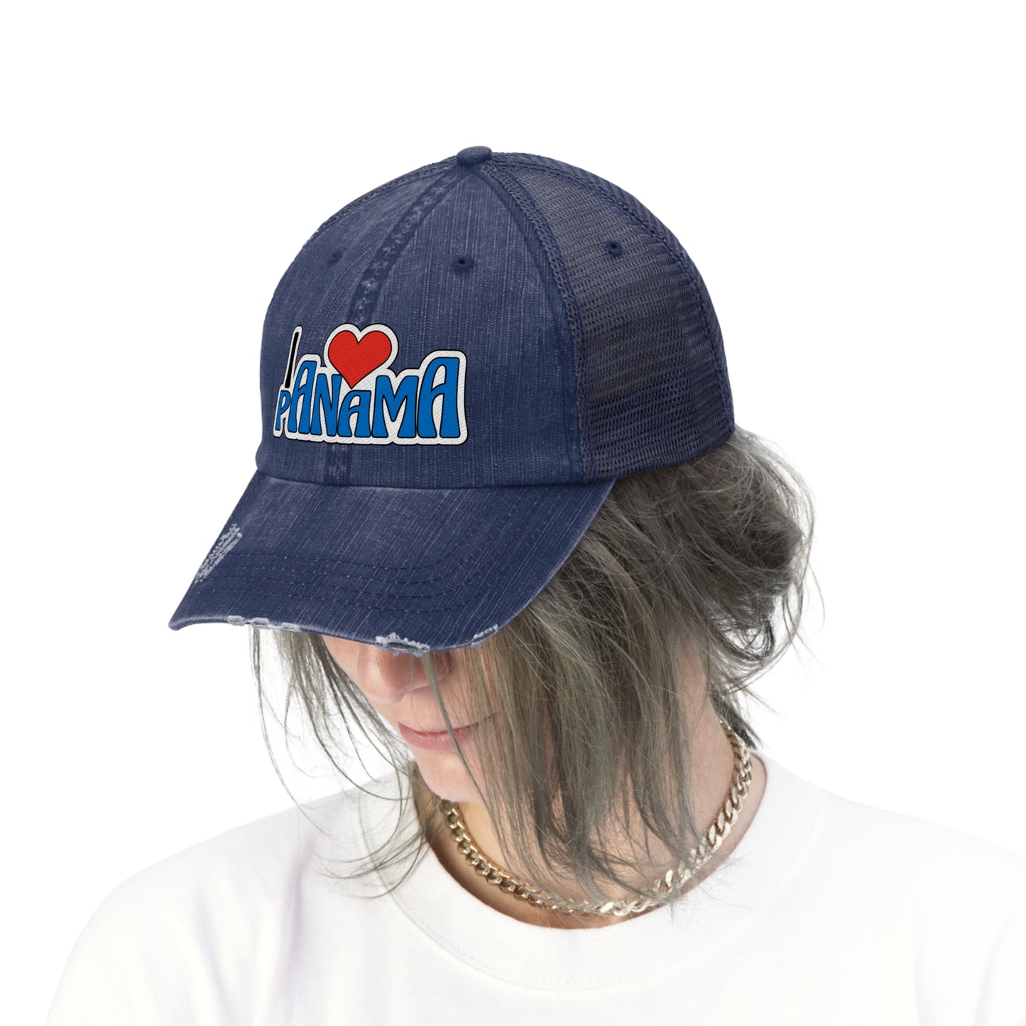 I Love Panama - Unisex Trucker Hat