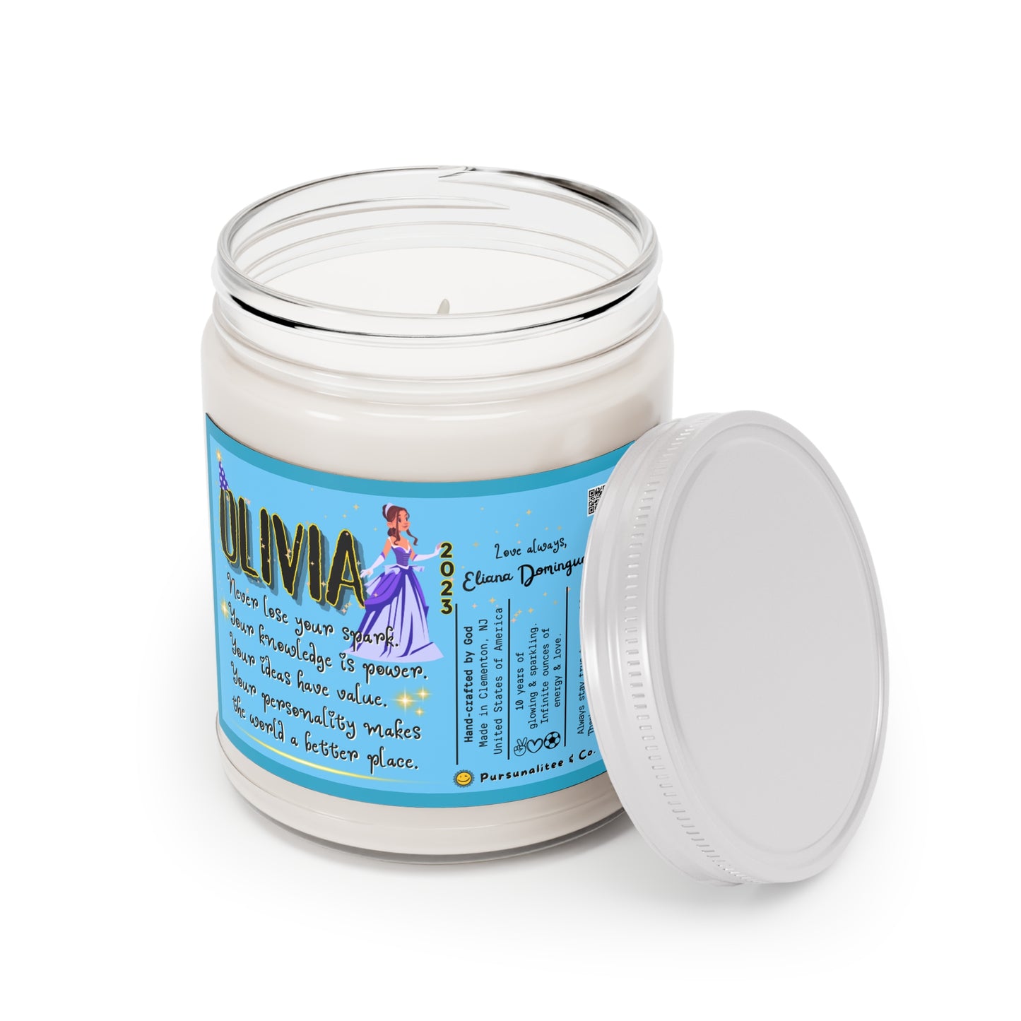 Olivia’s 10th Birthday Scented Candles, 9oz