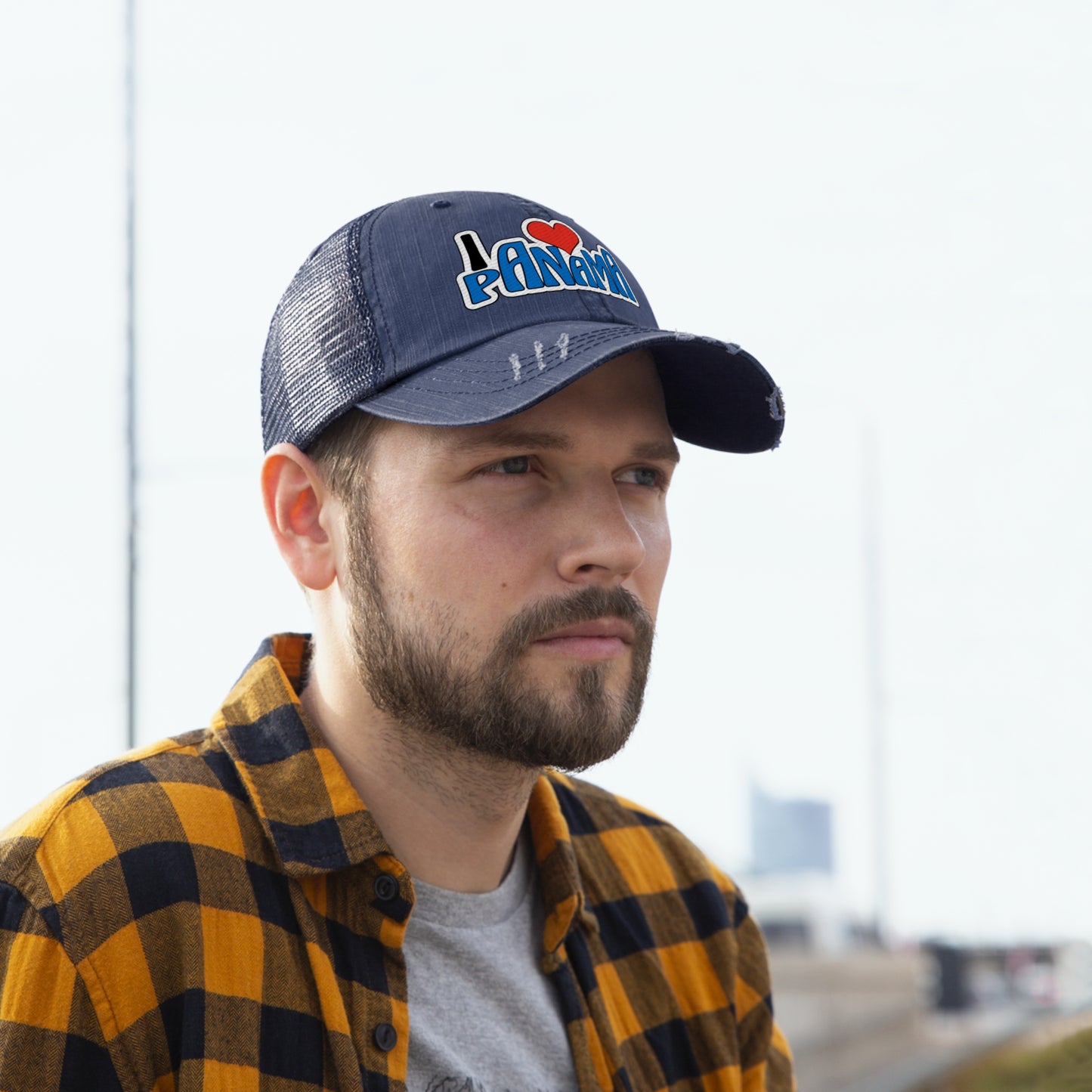 I Love Panama - Unisex Trucker Hat