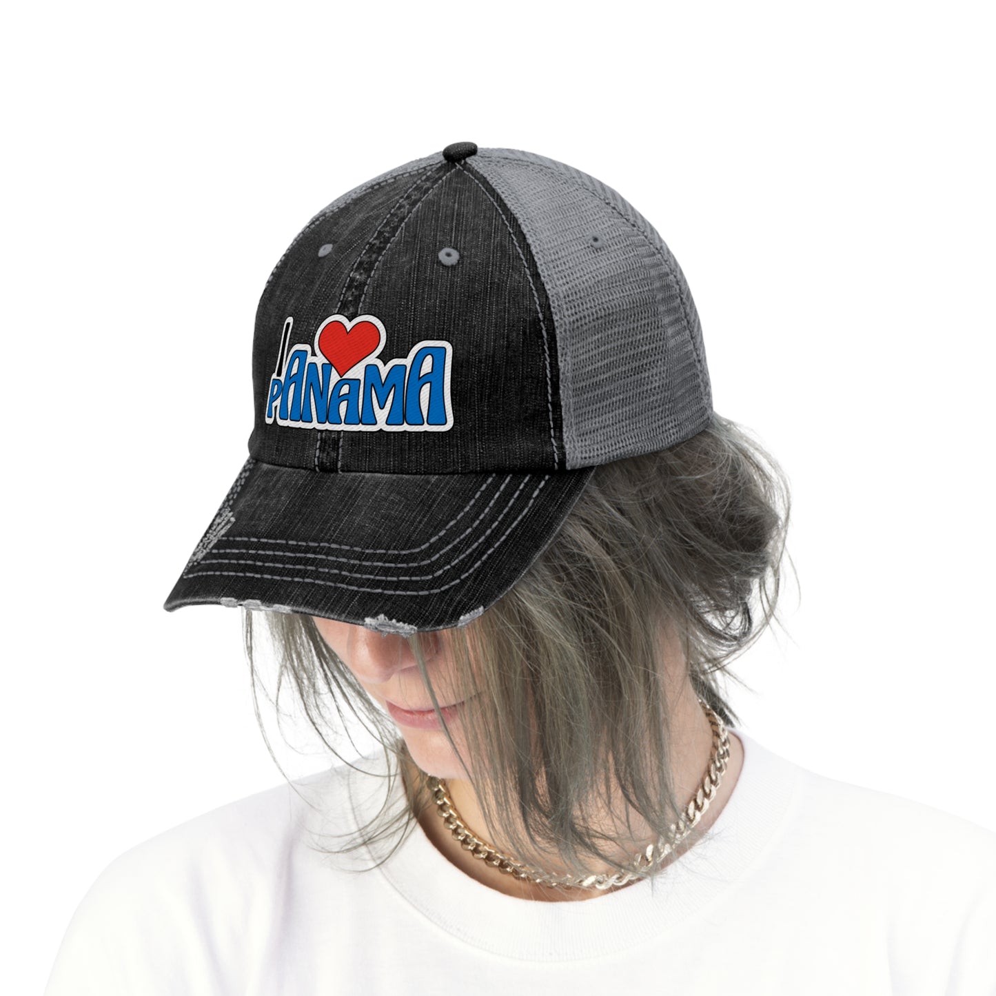 I Love Panama - Unisex Trucker Hat