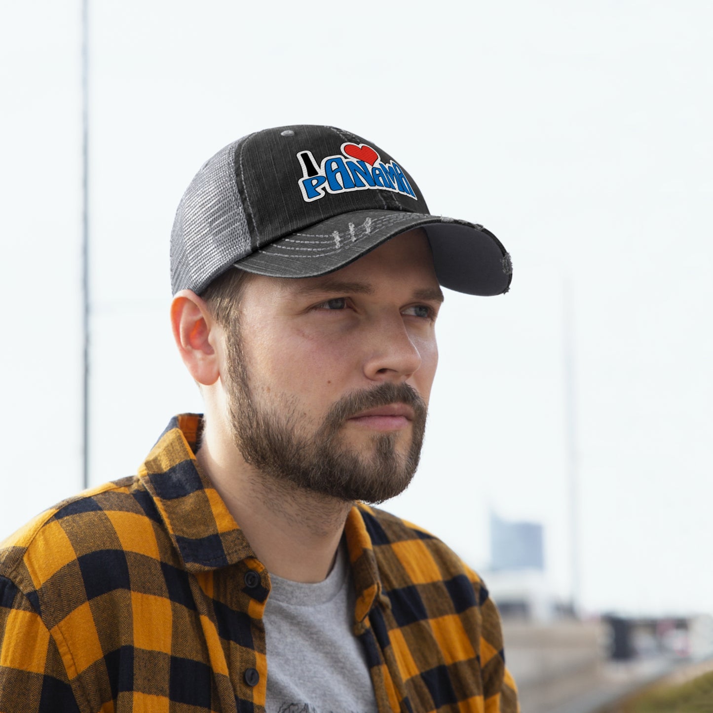 I Love Panama - Unisex Trucker Hat