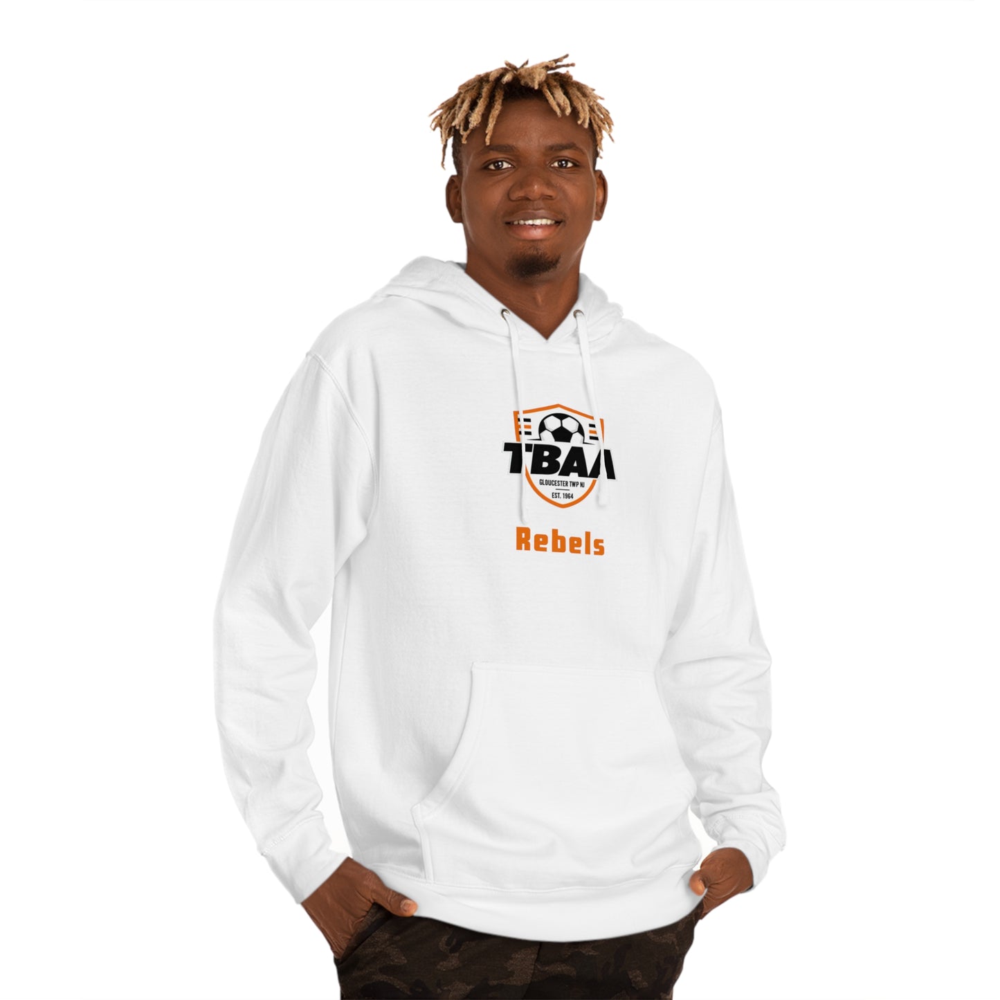 TBAA Rebels Black Camo - Unisex Hooded Sweatshirt