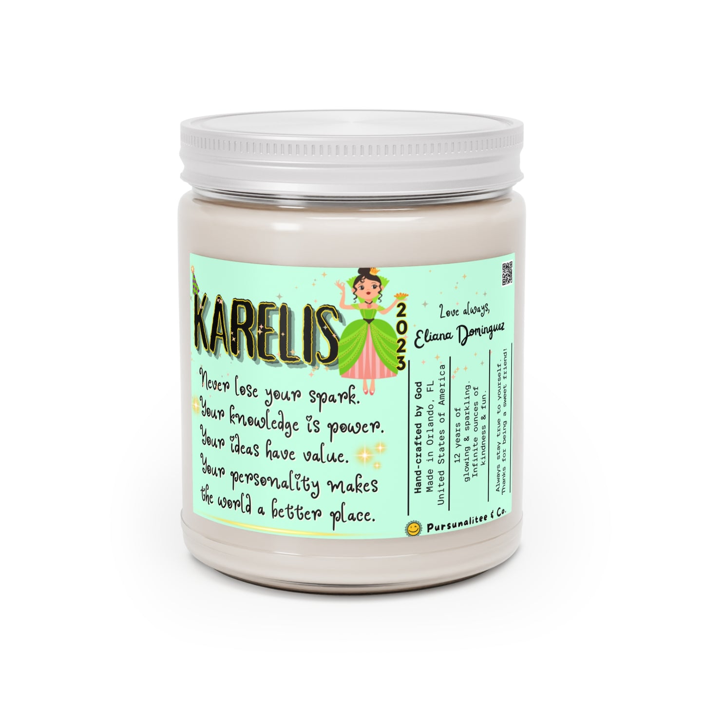Karelis 12th Birthday Scented Candles, 9oz