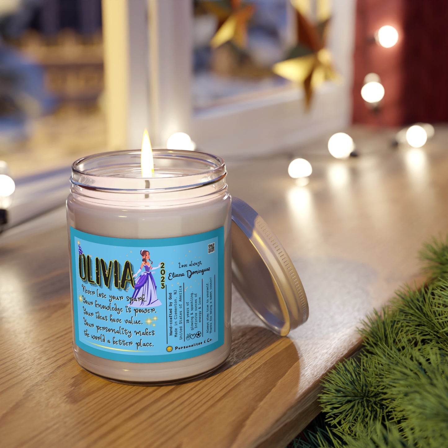 Olivia’s 10th Birthday Scented Candles, 9oz