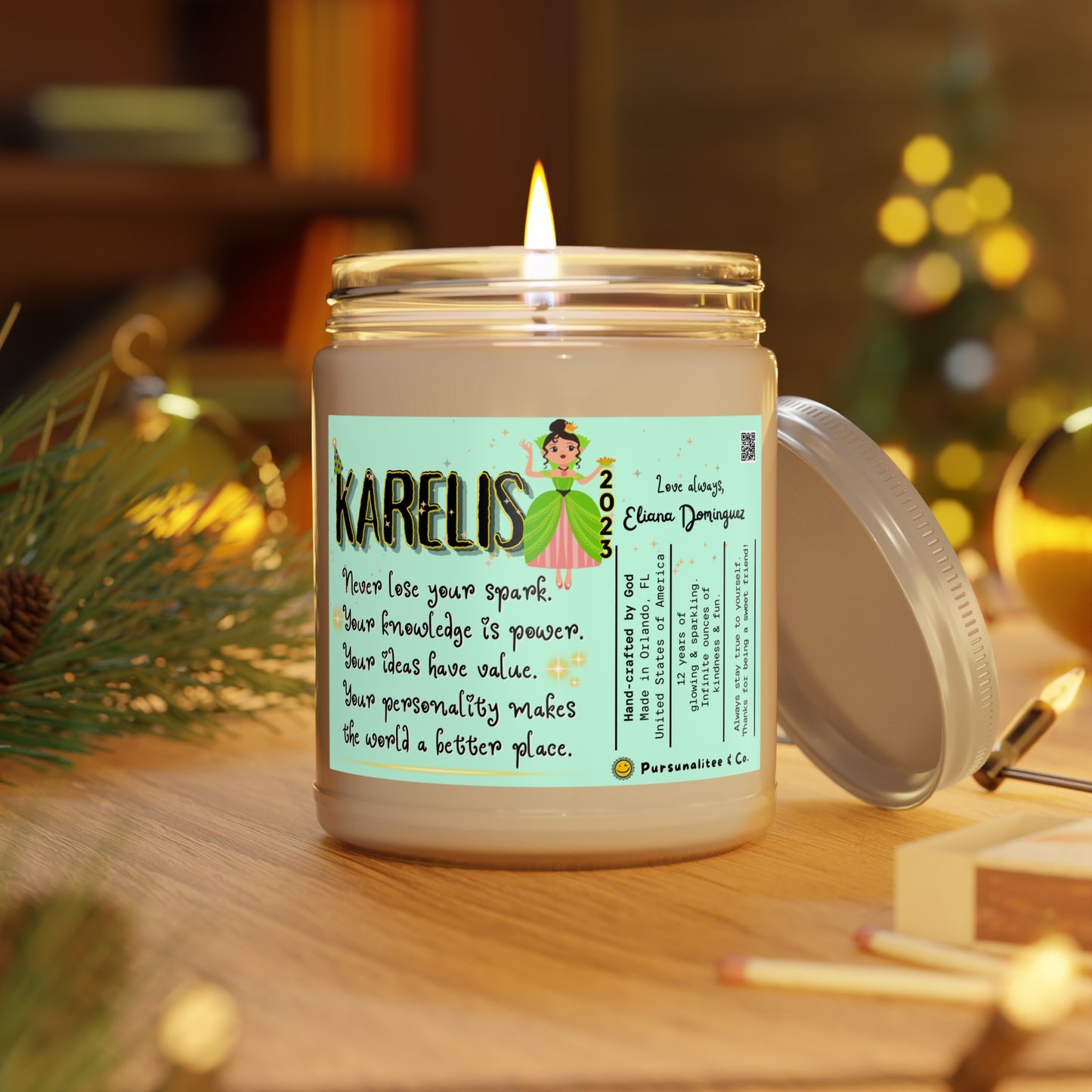 Karelis 12th Birthday Scented Candles, 9oz