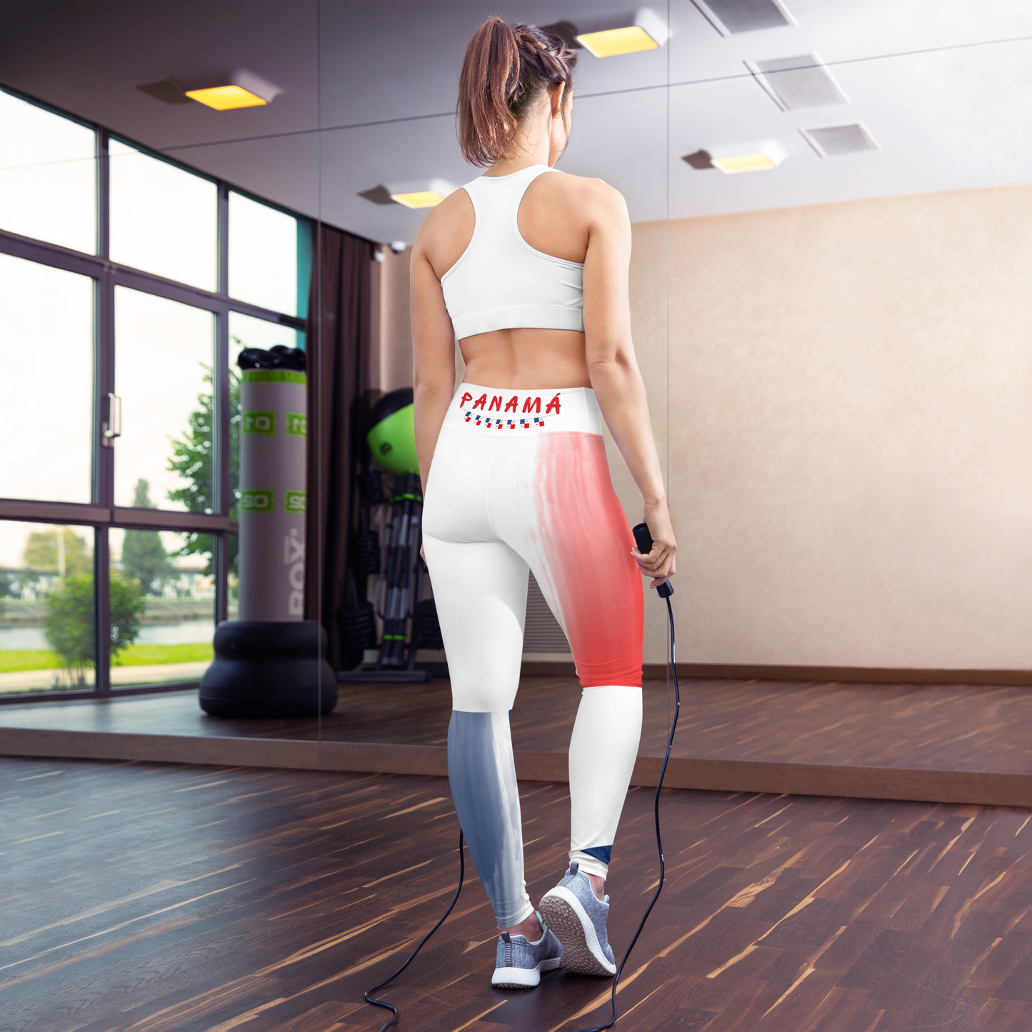 Panama Flag Yoga Leggings