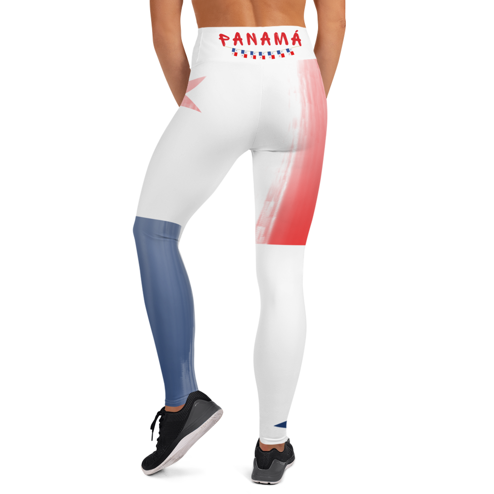 Panama Flag Yoga Leggings