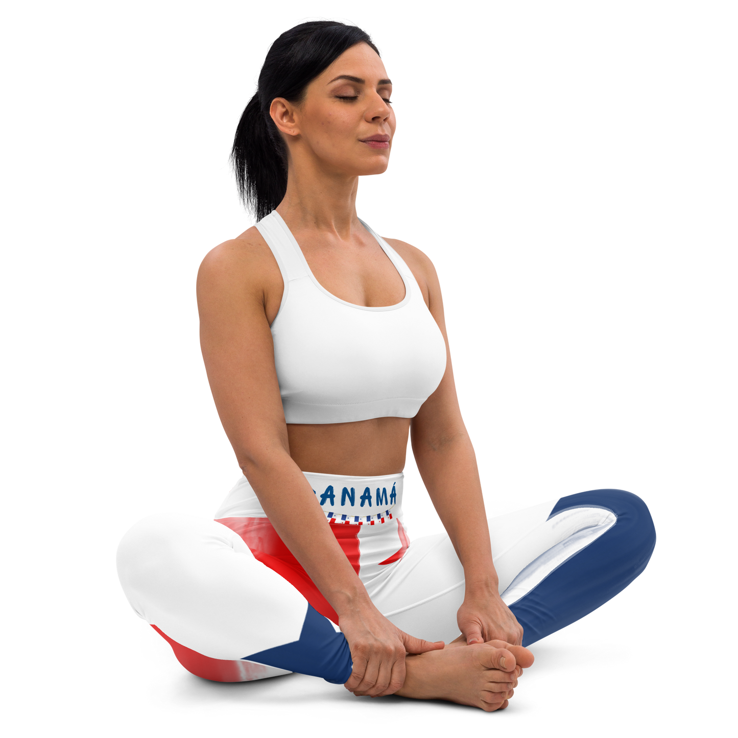 Panama Flag Yoga Leggings