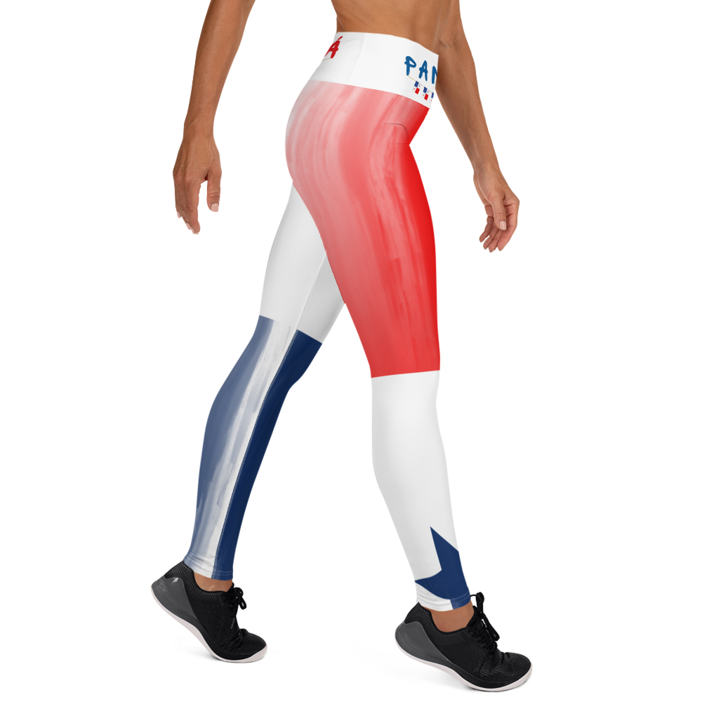 Panama Flag Yoga Leggings