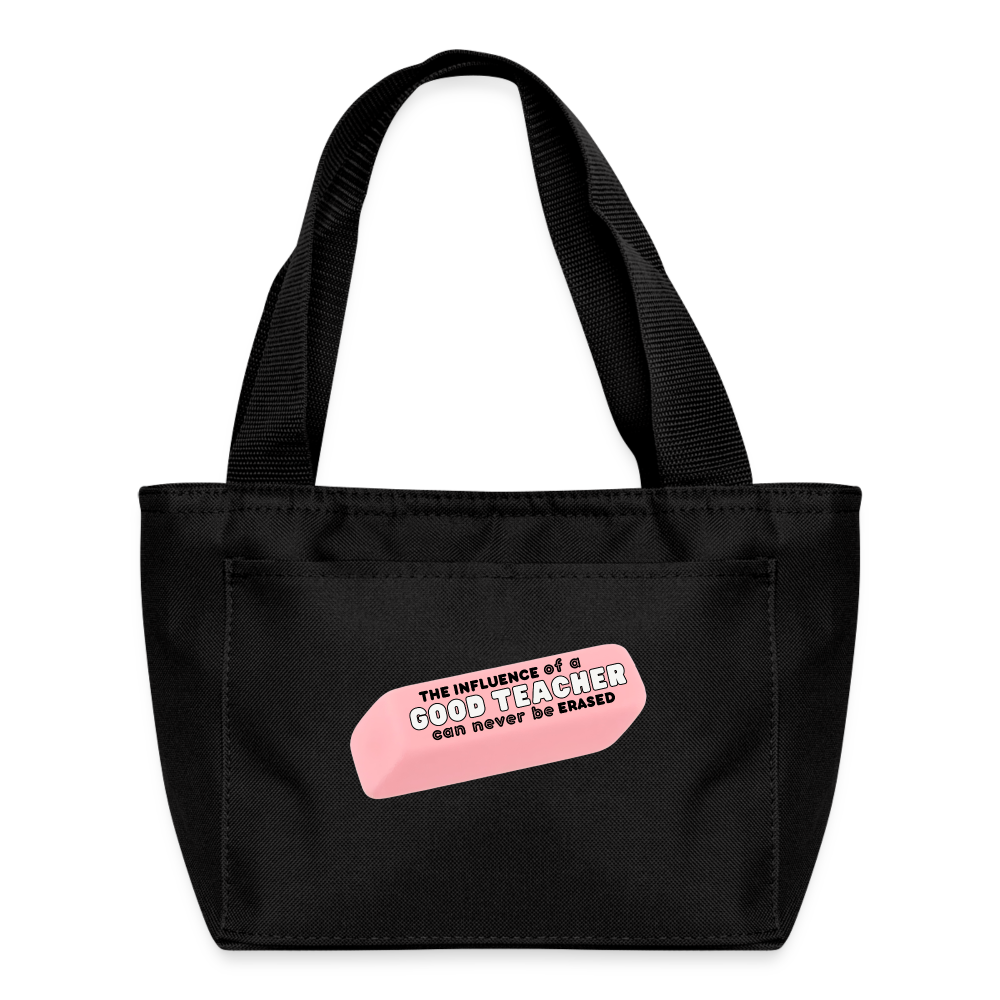 Good Teacher (in white): Lunch Bag - black