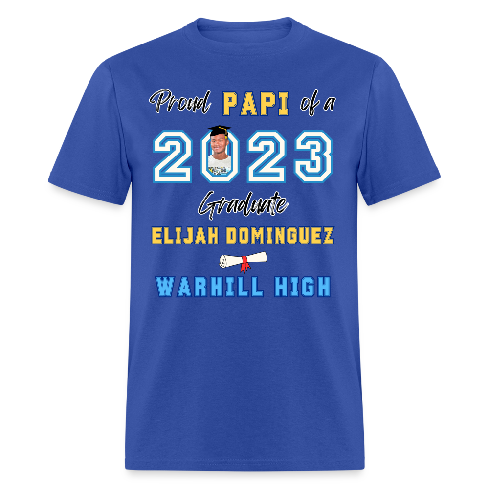 Proud Papi - Unisex Classic T-Shirt - royal blue