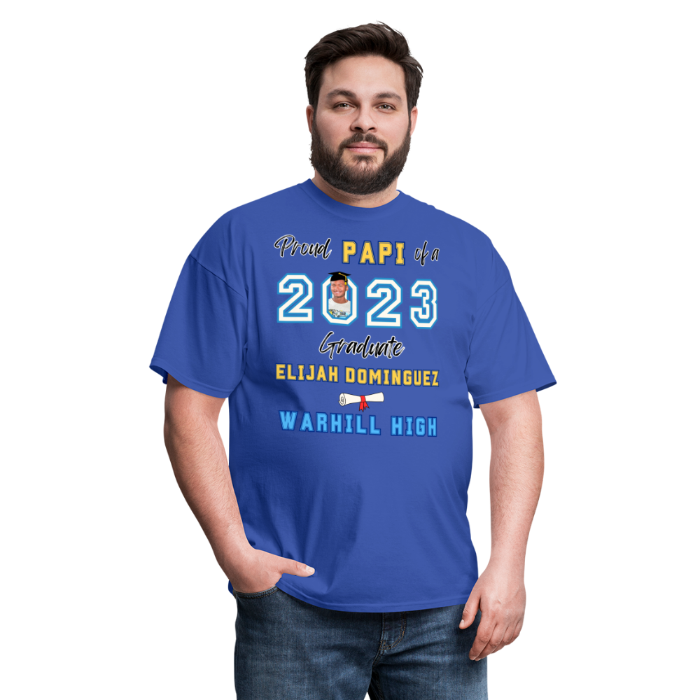 Proud Papi - Unisex Classic T-Shirt - royal blue