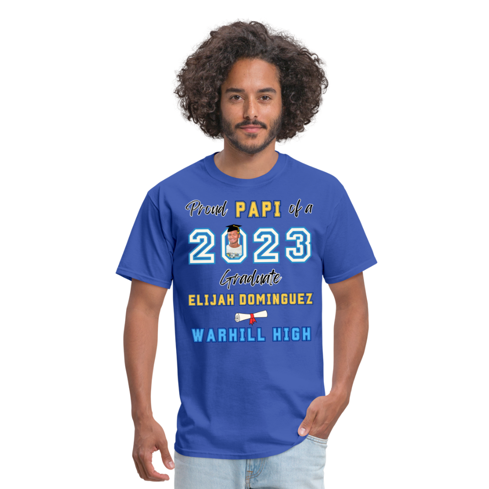 Proud Papi - Unisex Classic T-Shirt - royal blue