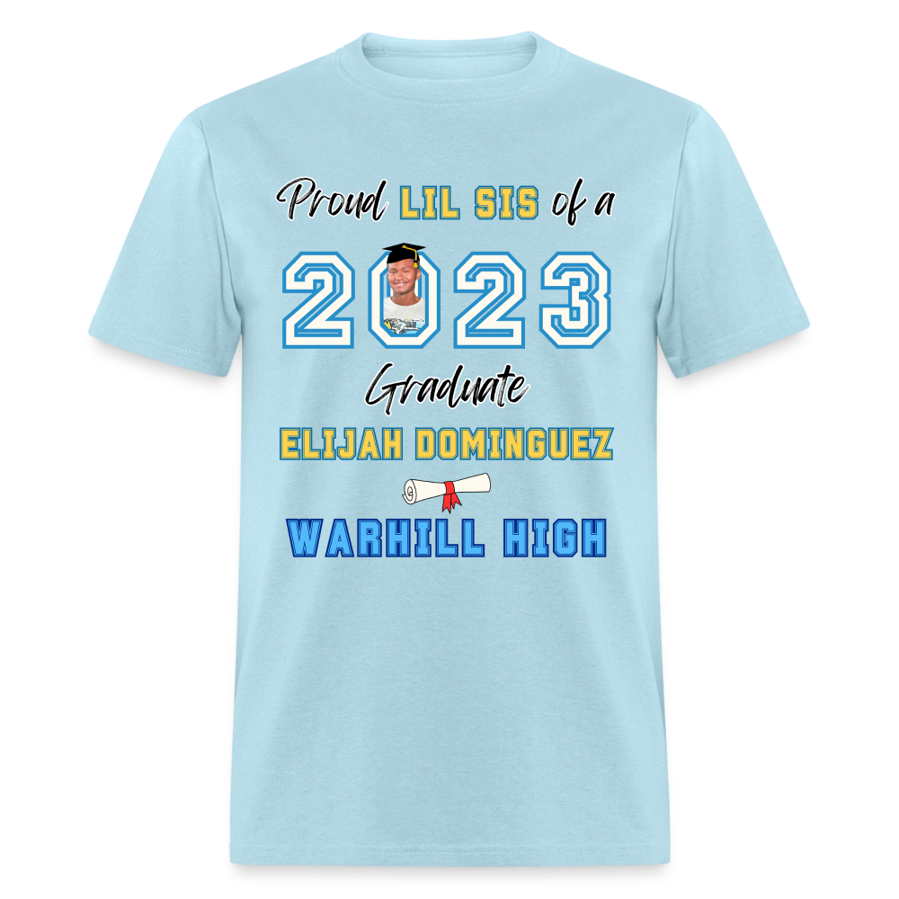 Proud Lil Sis - Unisex Classic T-Shirt - powder blue