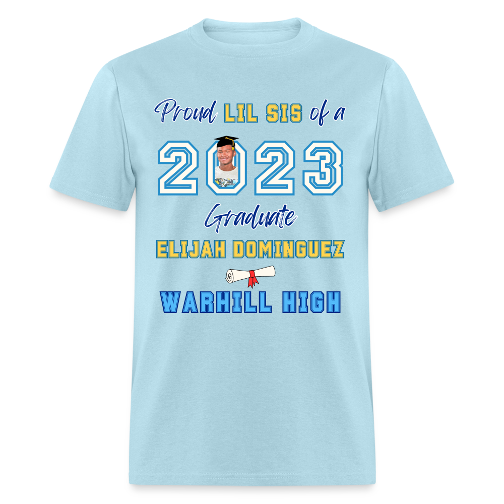 Proud Lil Sis - Unisex Classic T-Shirt - powder blue
