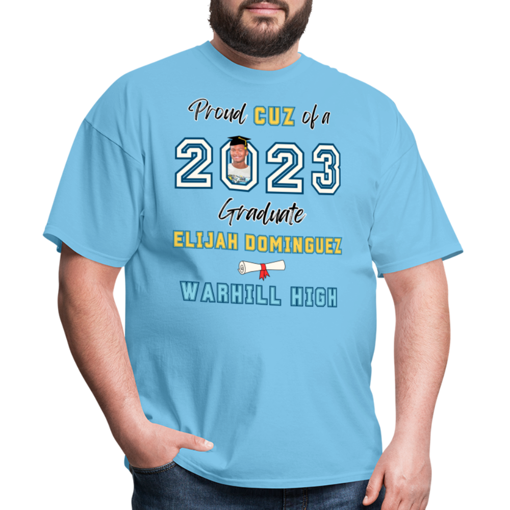 Proud Cuz - Unisex Classic T-Shirt - aquatic blue