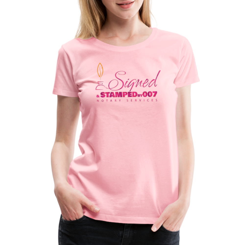 Pink SS Women’s Premium T-Shirt - pink