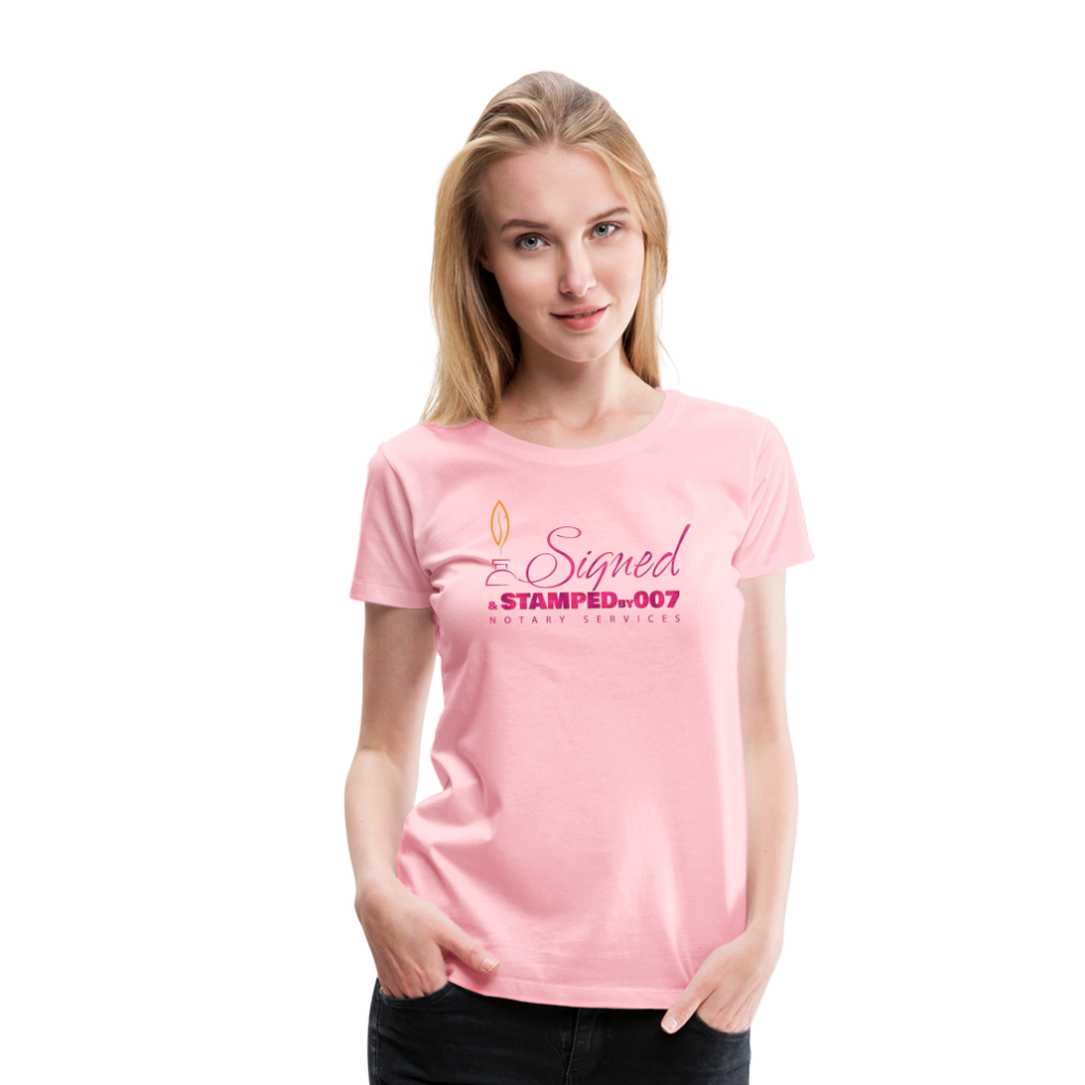 Pink SS Women’s Premium T-Shirt - pink