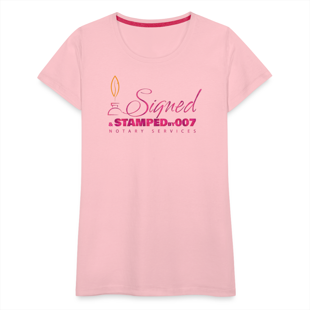 Pink SS Women’s Premium T-Shirt - pink
