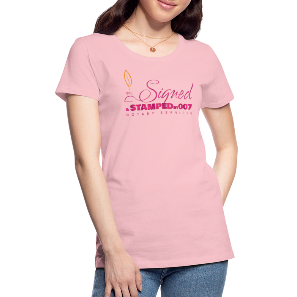 Pink SS Women’s Premium T-Shirt - pink