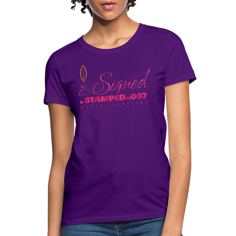 Pink SS Women's T-Shirt - purple