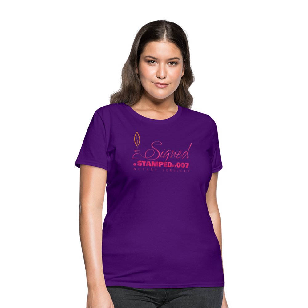 Pink SS Women's T-Shirt - purple