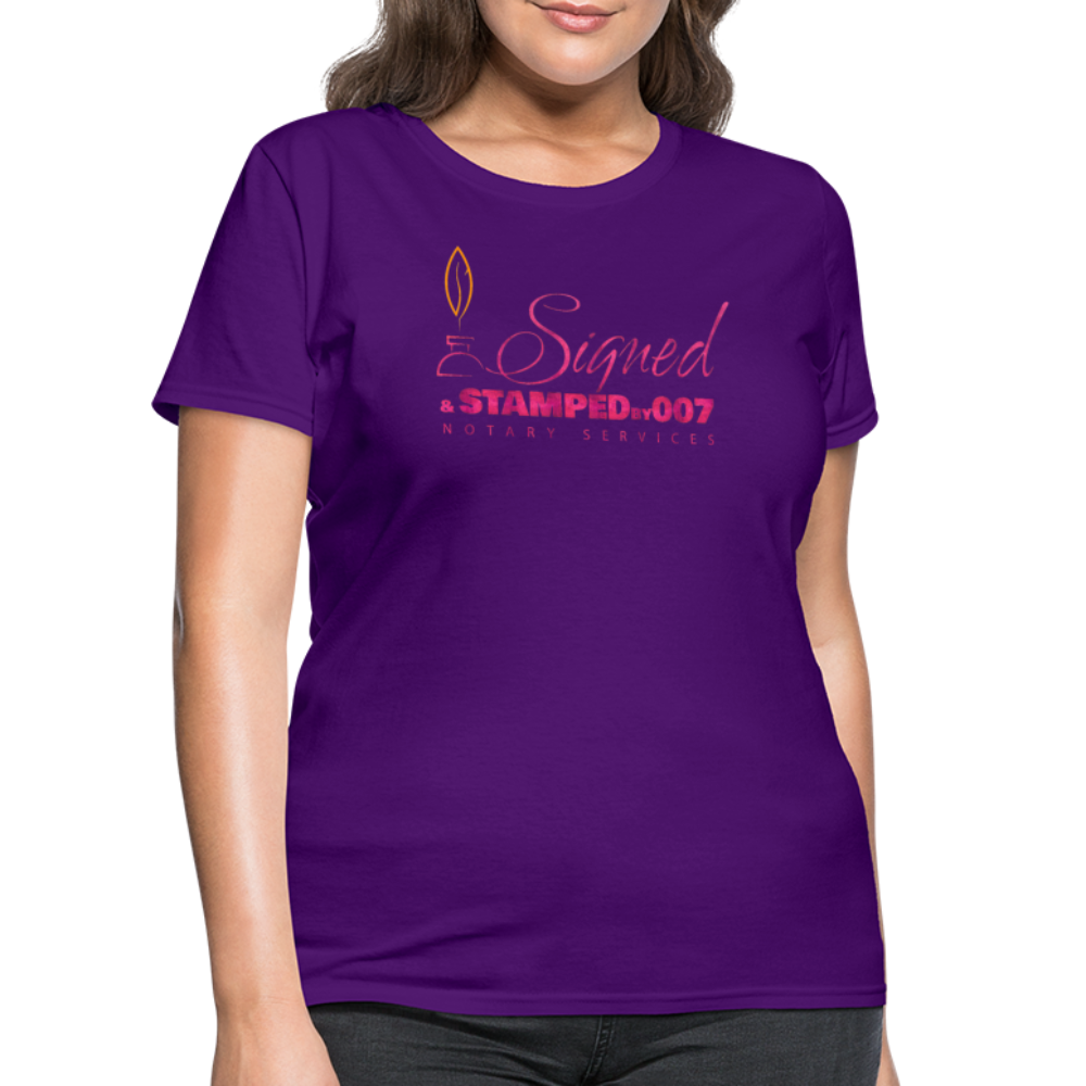 Pink SS Women's T-Shirt - purple