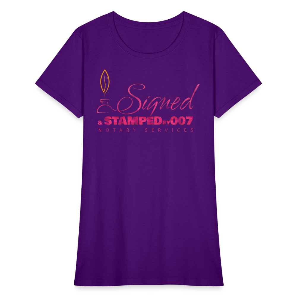 Pink SS Women's T-Shirt - purple