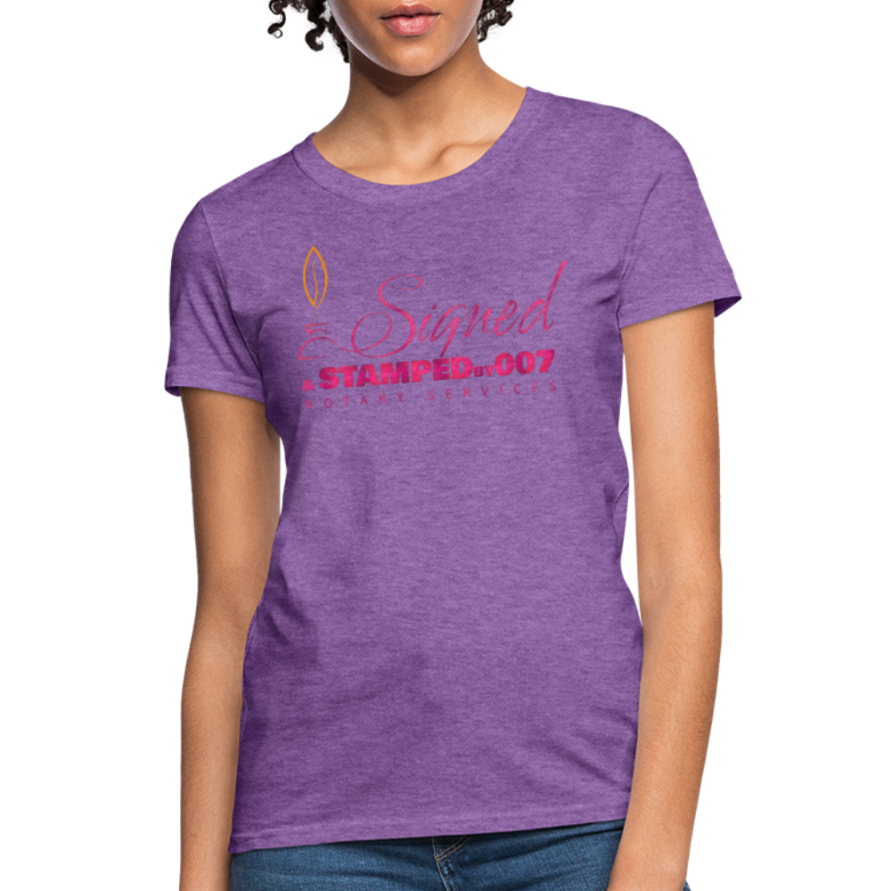 Pink SS Women's T-Shirt - purple heather