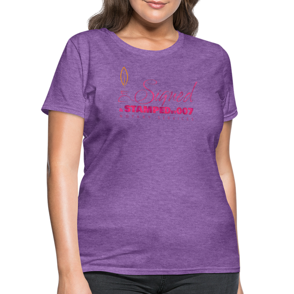 Pink SS Women's T-Shirt - purple heather