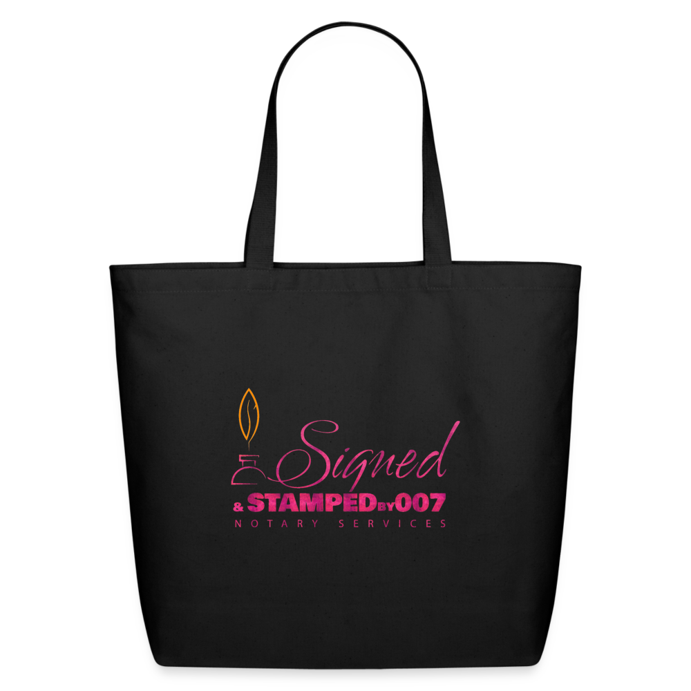 Eco-Friendly Cotton Tote - black