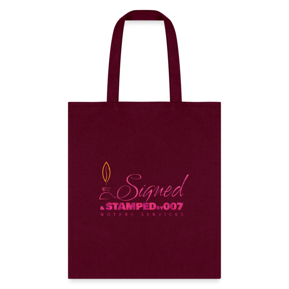 Tote Bag - burgundy