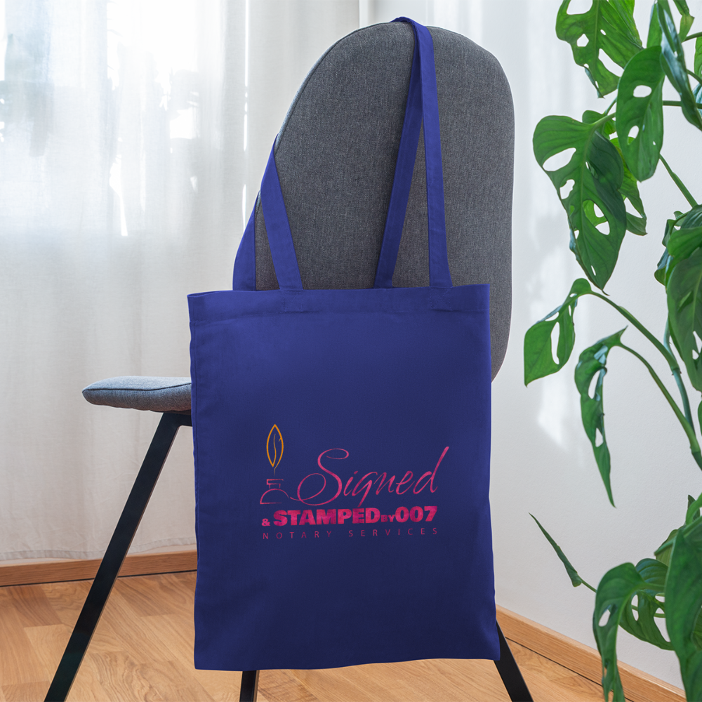 Tote Bag - royal blue