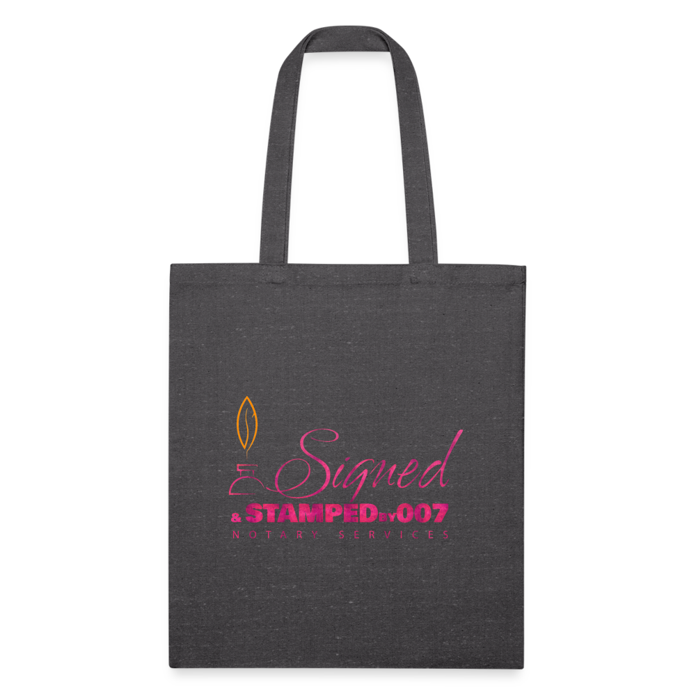 Recycled Tote Bag - charcoal grey