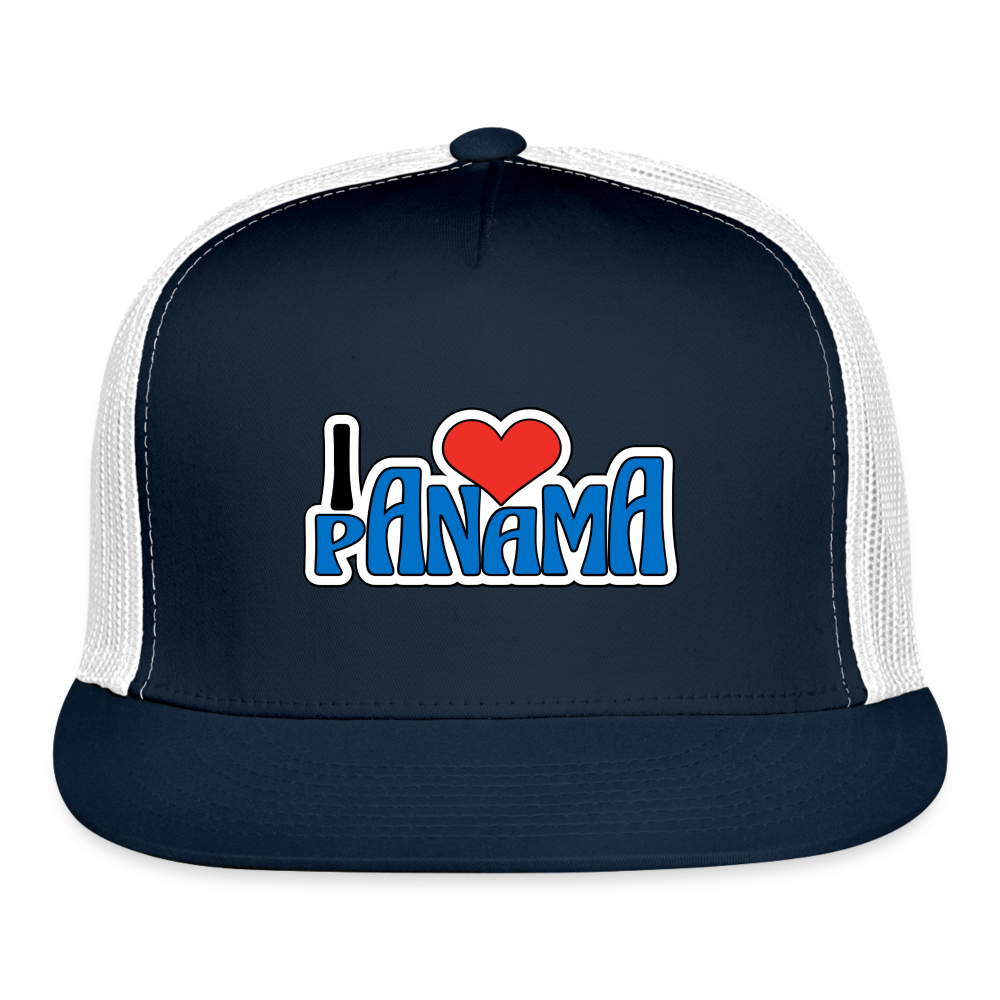 Love Panama - Trucker Cap - navy/white