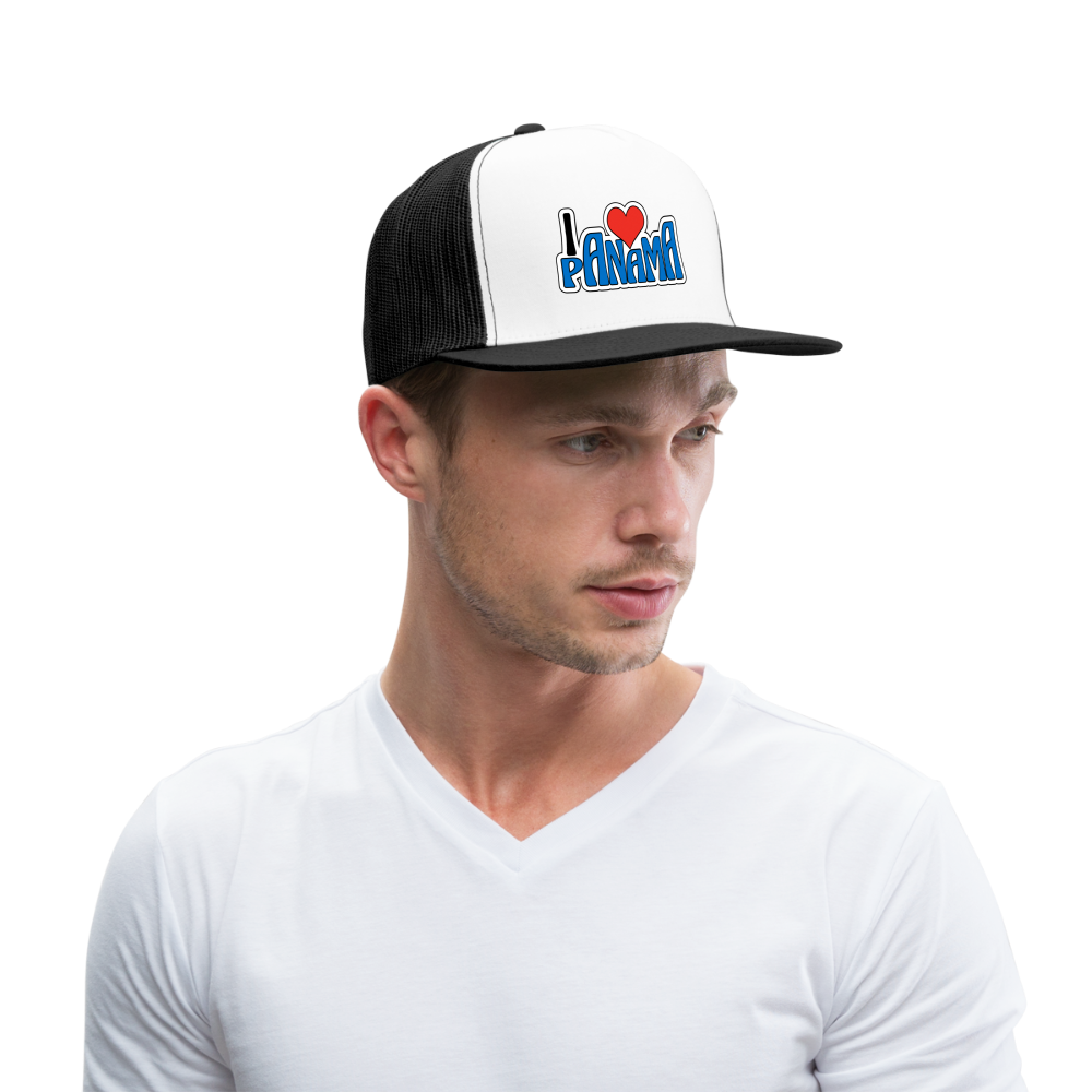 Love Panama - Trucker Cap - white/black