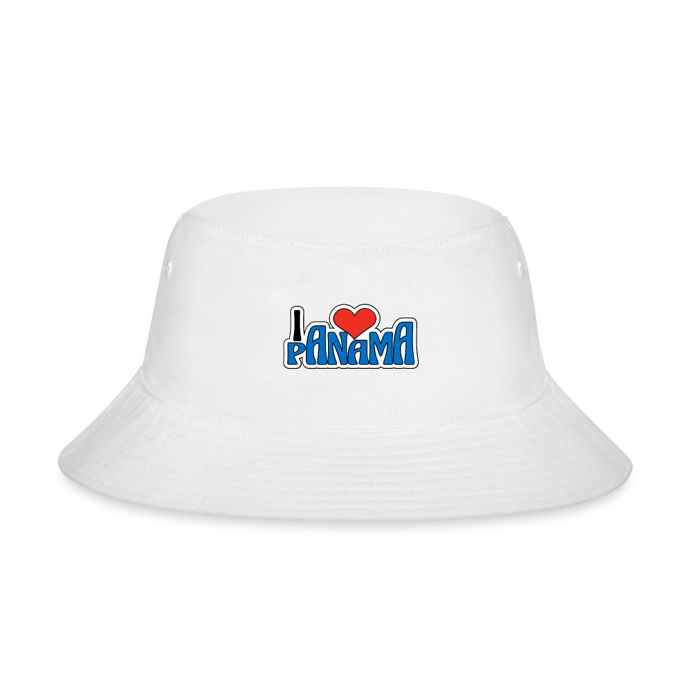 I Love Panama - Bucket Hat - white