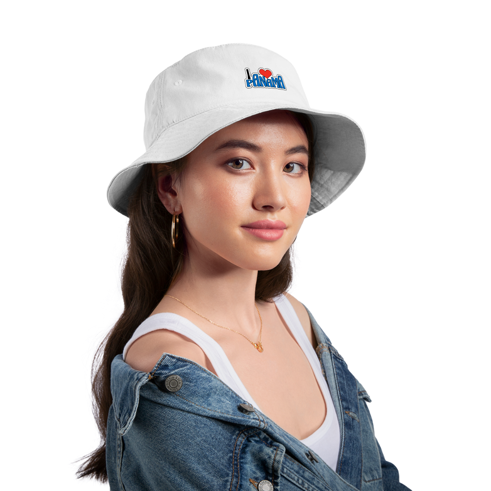 I Love Panama - Bucket Hat - white
