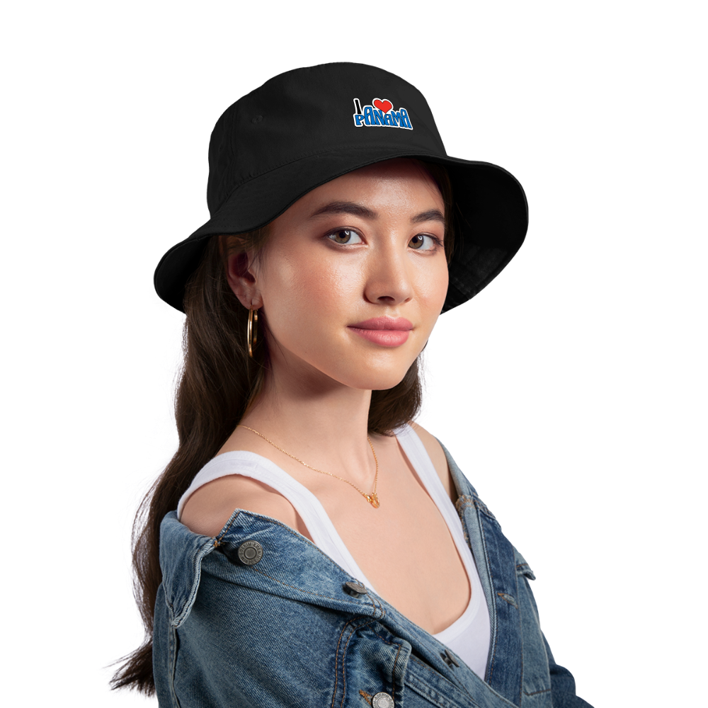 I Love Panama - Bucket Hat - black