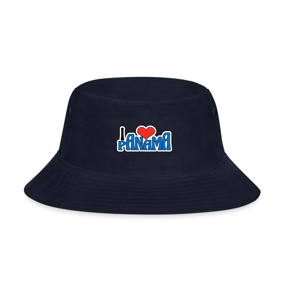 I Love Panama - Bucket Hat - navy