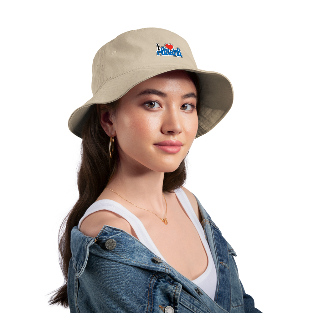 I Love Panama - Bucket Hat - cream