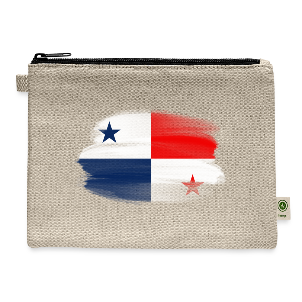 Panama Flag - Carry All Pouch - natural