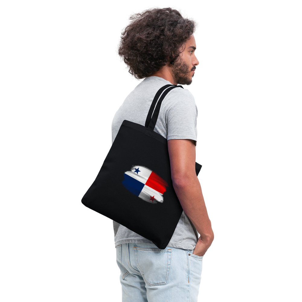 Panama Flag - Tote Bag - black