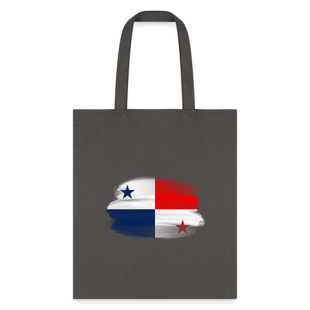 Panama Flag - Tote Bag - charcoal