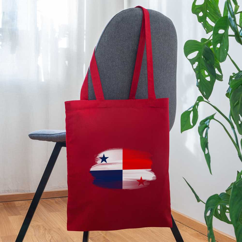 Panama Flag - Tote Bag - red