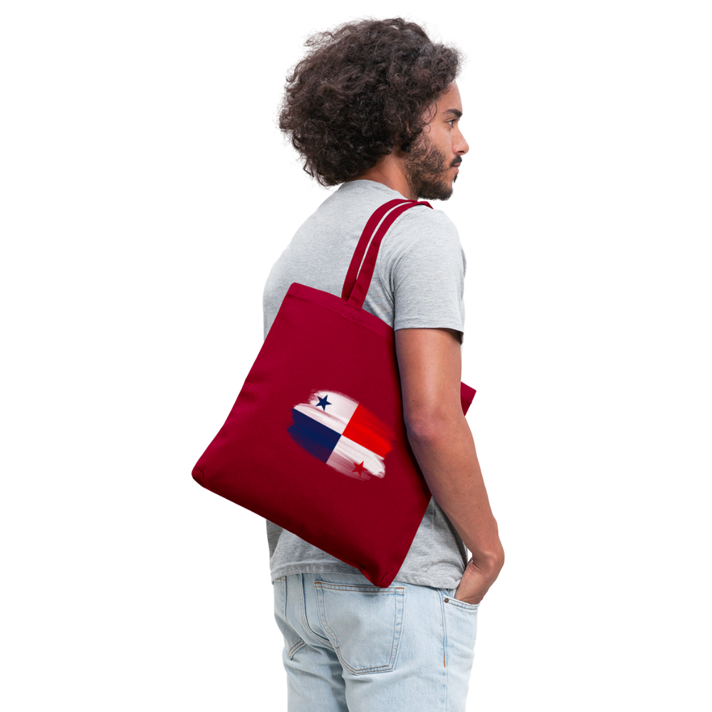 Panama Flag - Tote Bag - red