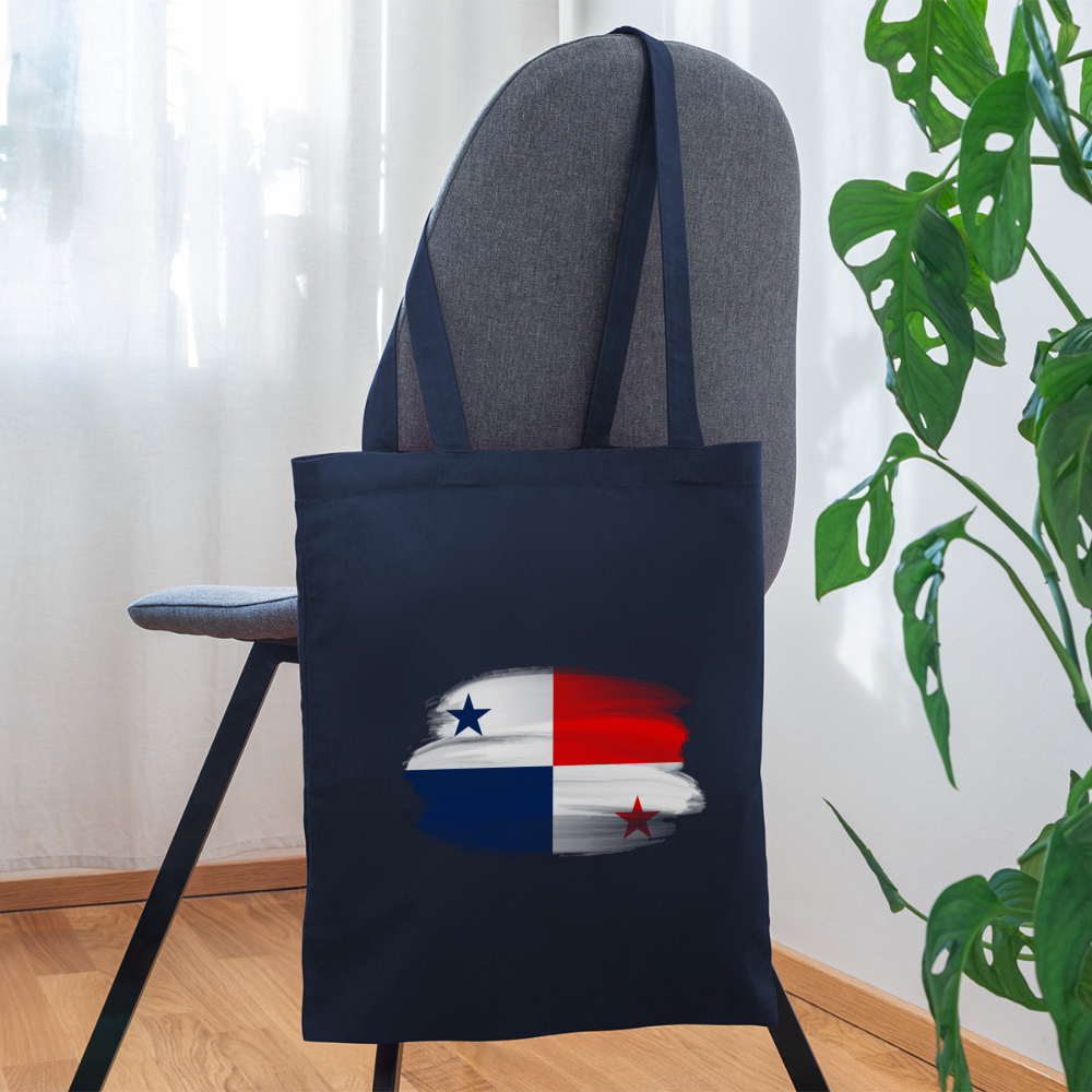 Panama Flag - Tote Bag - navy