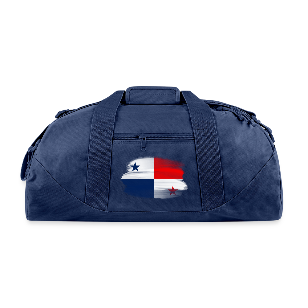 Panama Flag - Recycled Duffel Bag - navy